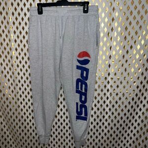Pepsi Joggers grey sweatpants size L